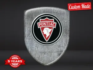 Pontiac Logo Silicona Auto Máximo Resistente Estilo Pro